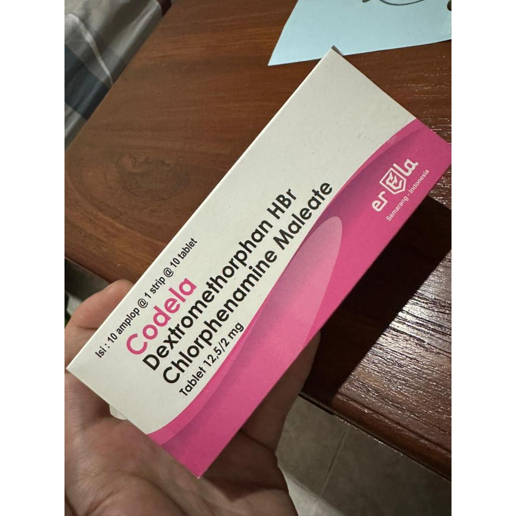 codela box 10 amplop 1 strip 10 tablet