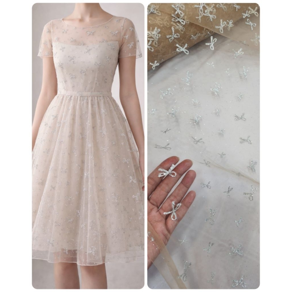 kain tulle sugar crush / sugar candy / snow tille