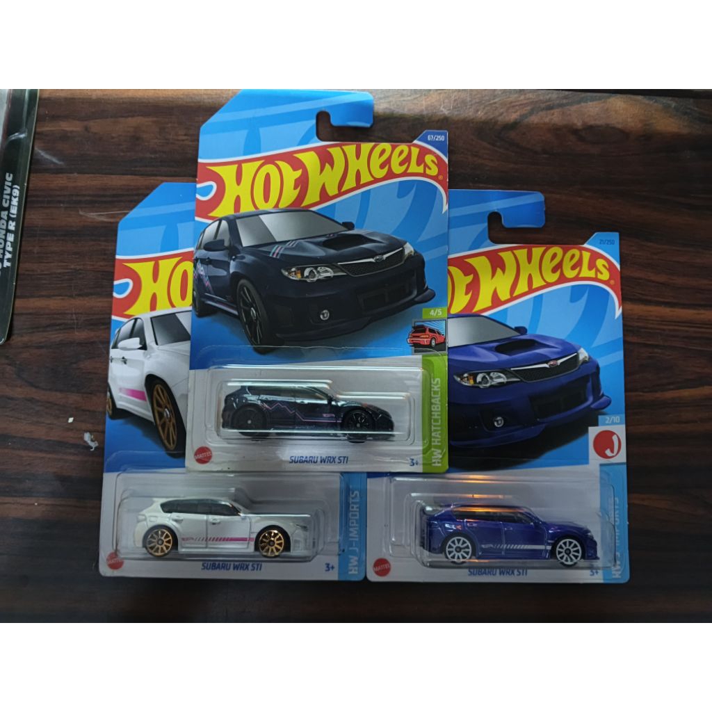 Hot Wheels Subaru WRX STI
