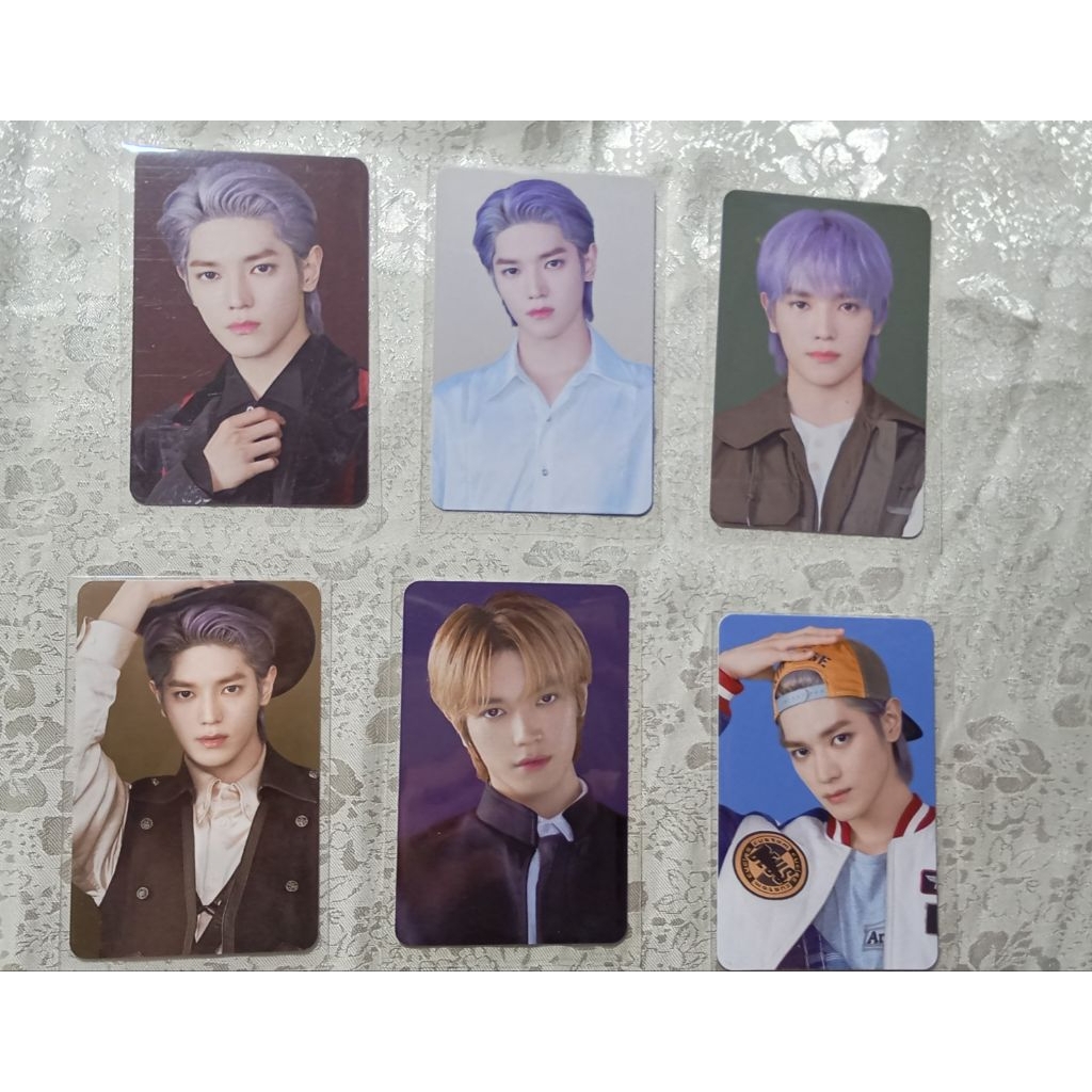 photocard official NCT 127 TAEYONG SET NCTZONE