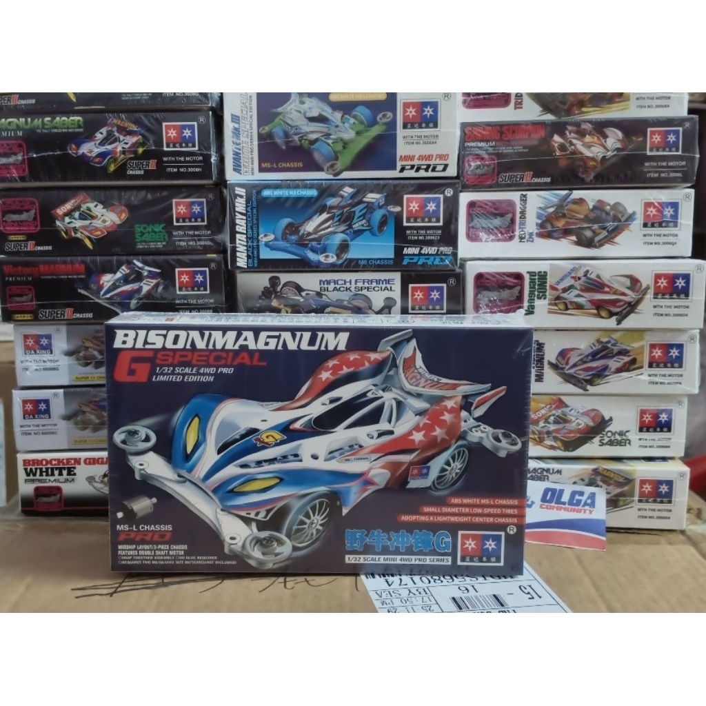DAXING 3006Y3 mini 4 WD BISON MAGNUM G SPECIAL SASIS MSL
