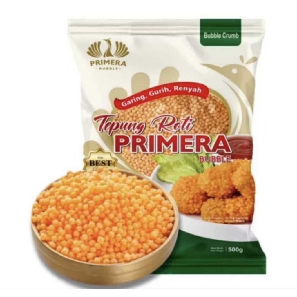 PRIMERA - Tepung Roti Bubble Crumbs Primera Warna Orange