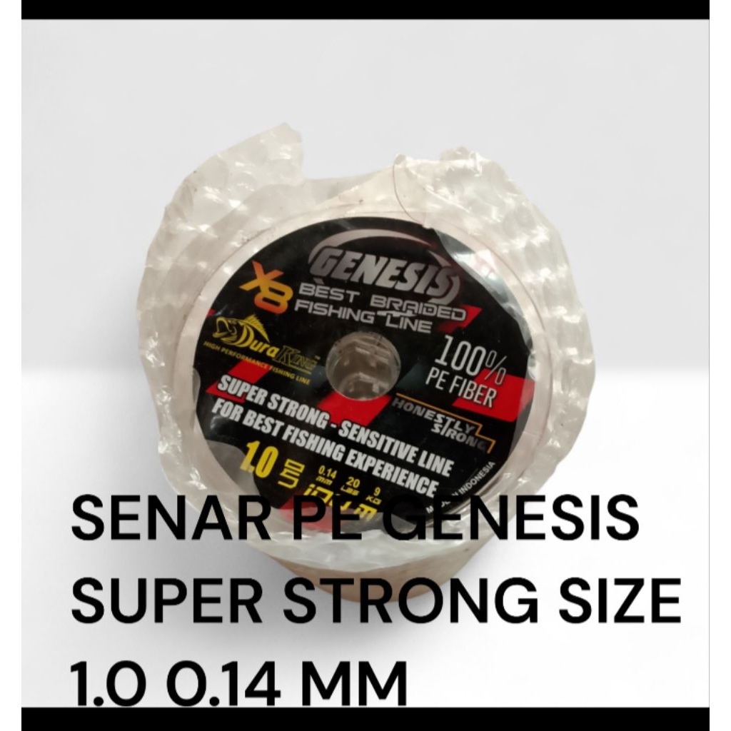 SENAR PE  X8 GENESIS SIZE 1.0 0.14MM