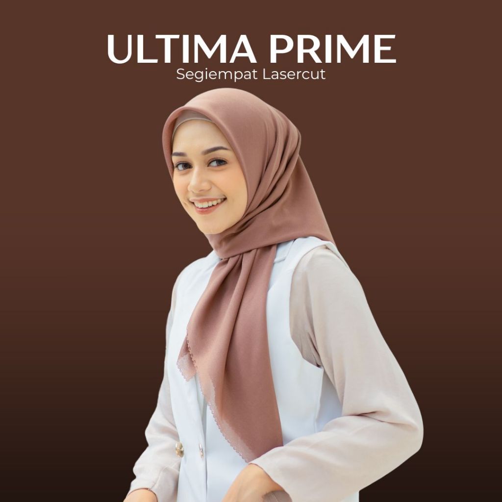 Raina Signature - Ultima Prime Segiempat Voal Premium