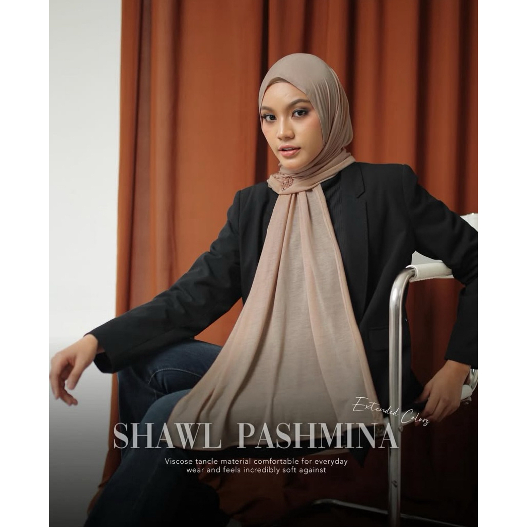 AYU LESTARI - PASMINA KAOS TENCEL BY AYU LESTARI