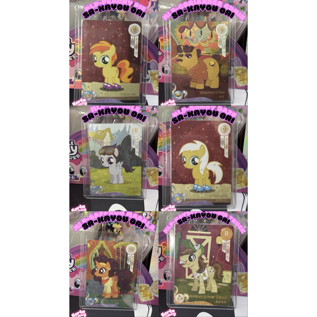 My Little Pony Kayou Card SR Original / Kartu My Little Pony Kayou SR
