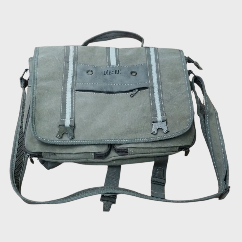 tas Selempang diesel canvas original preloved