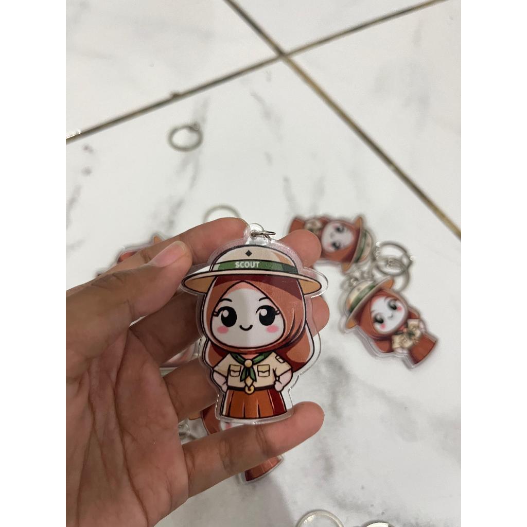 Gantungan Kunci Akrilik Custom Gantungan Kunci SATUAN Ganci Satuan