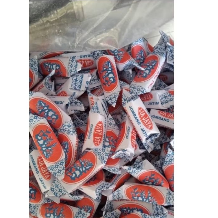 Permen Jahe Ting-ting Kacang ½ kg