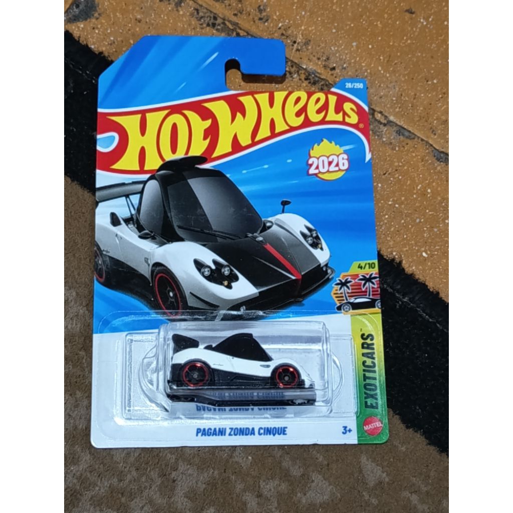 HOTWHEELS PAGANI ZONDA CINQUE
