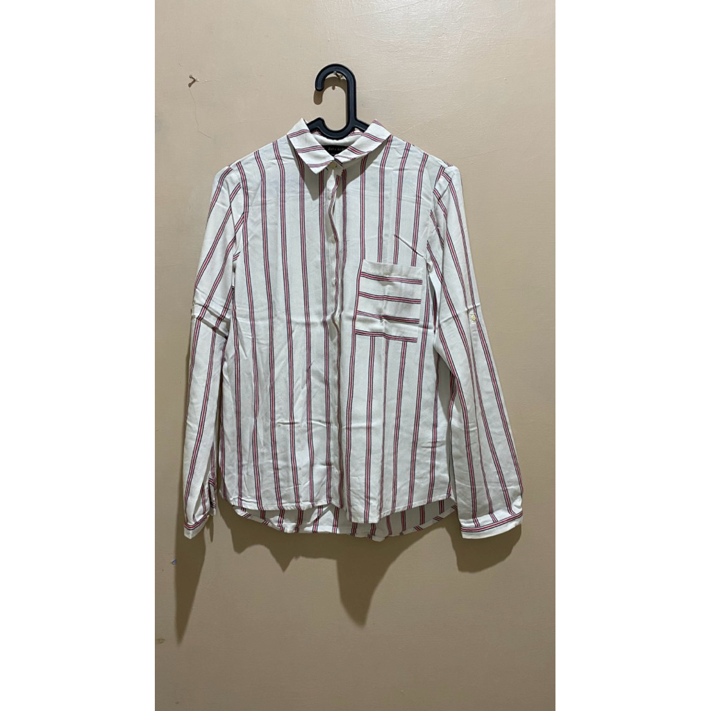 Kemeja stripe Zara