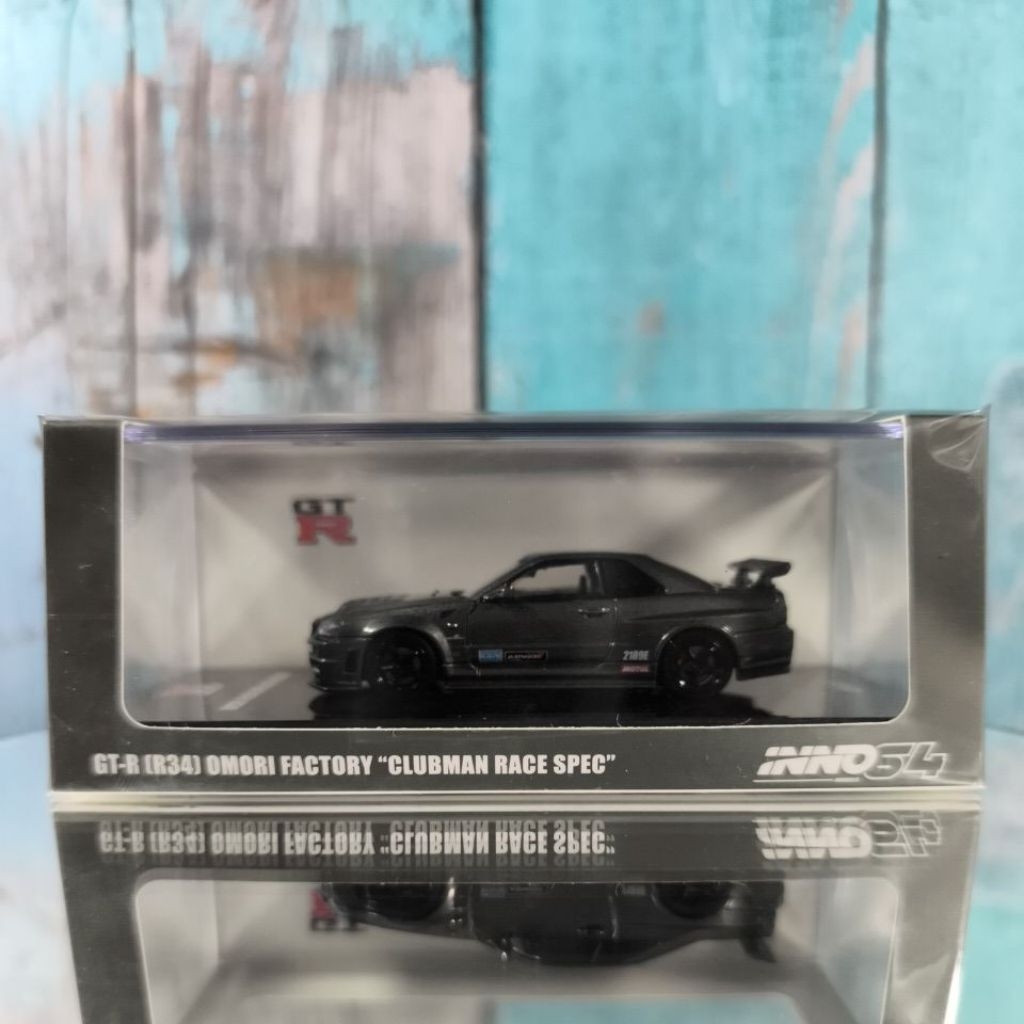 Inno 64 Nissan Skyline GT-R R34 Omori Factory Clubman Race Spec