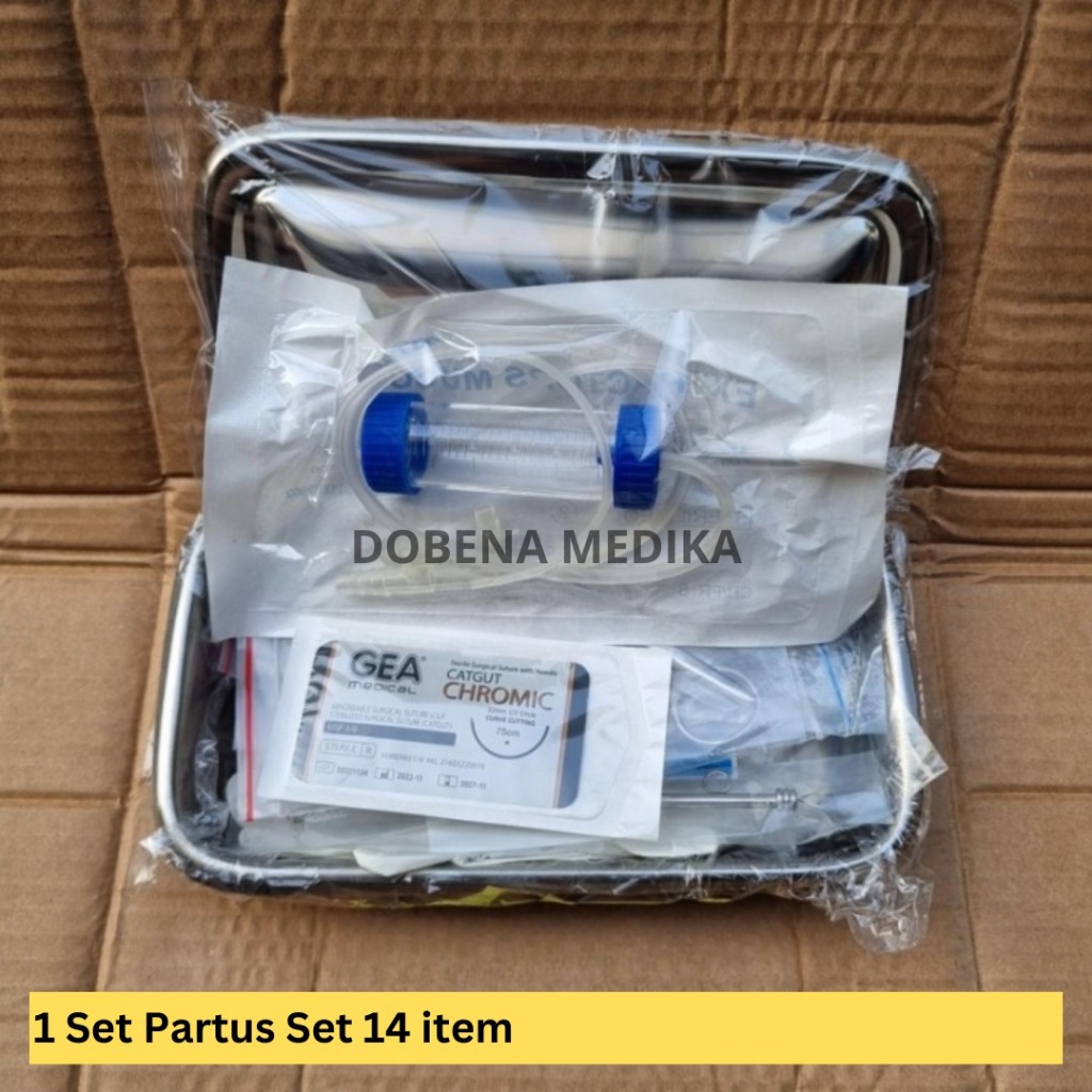 Partus Set 14 item / PartusSet / Partus Instrumen Set