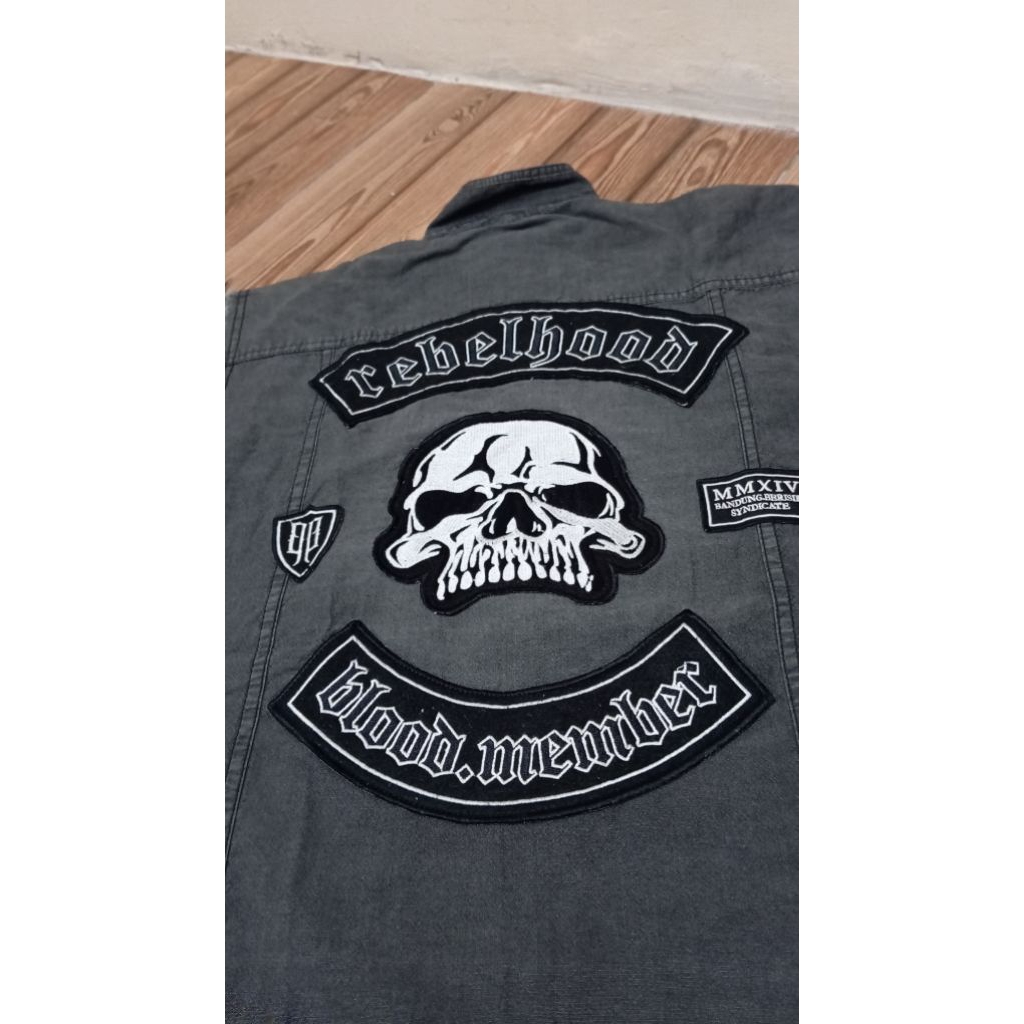 Vest Rebelhood Bandung Berisik