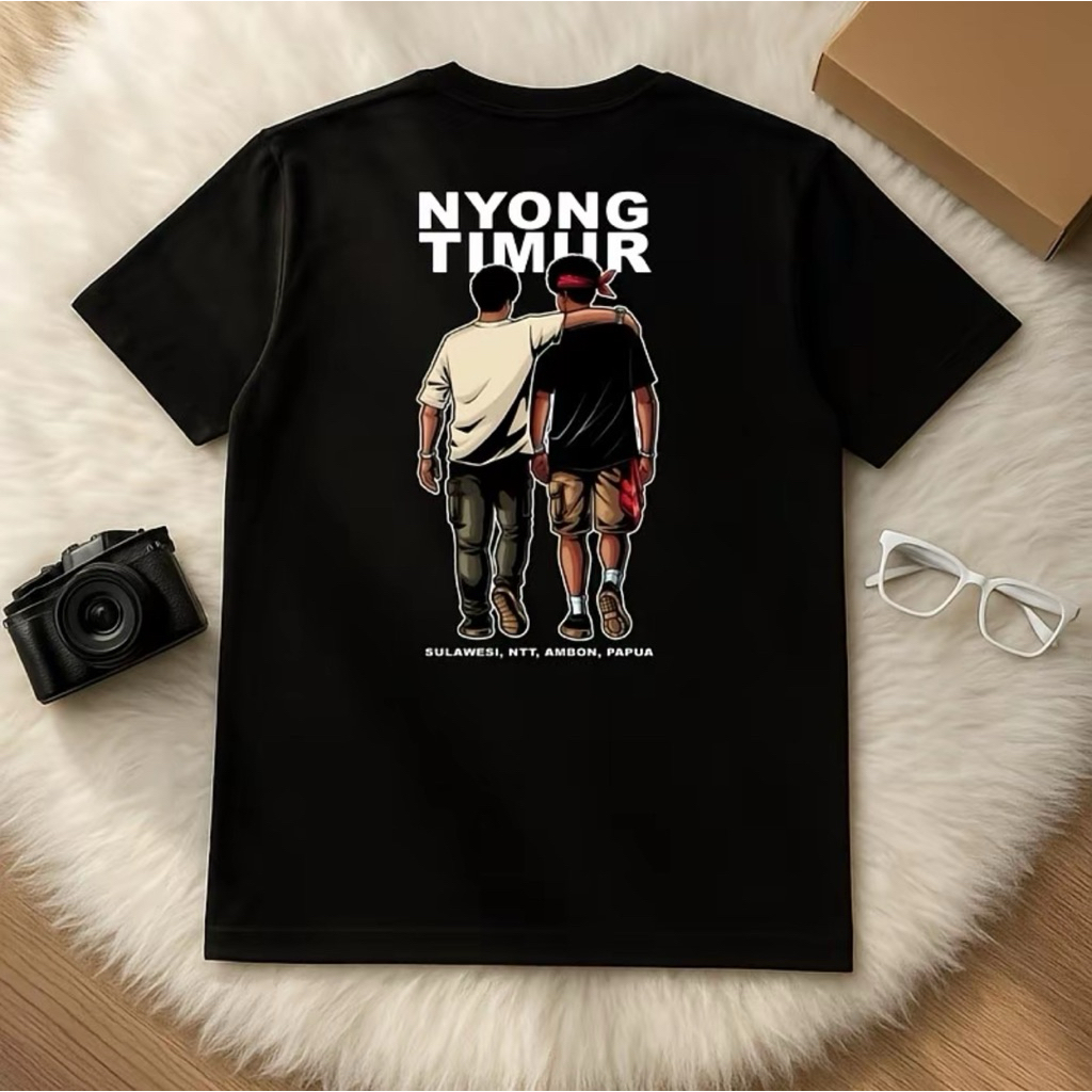 Kaos Nyong Timur, Kaosnya Anak Timur | Timur Pride | Maluku, Sulawesi, Papua, NTT