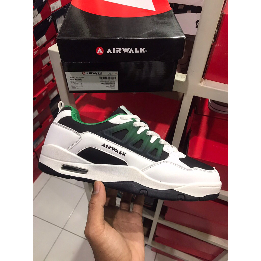 BIG SALE AIRWALK DELTONA PRIA [AIWX5320403] ORIGINAL SEPATU SEKOLAH/RUNNING/LARI/SNEAKERS