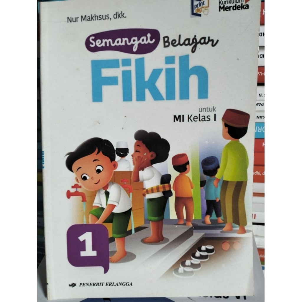 buku fikih kelas 1 SD Erlangga