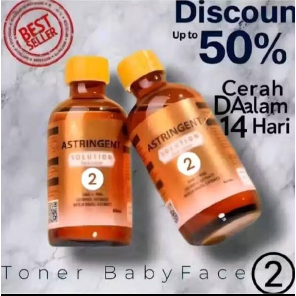 COD Toner RDL No 2 dan 3 Original 100% 60 ml