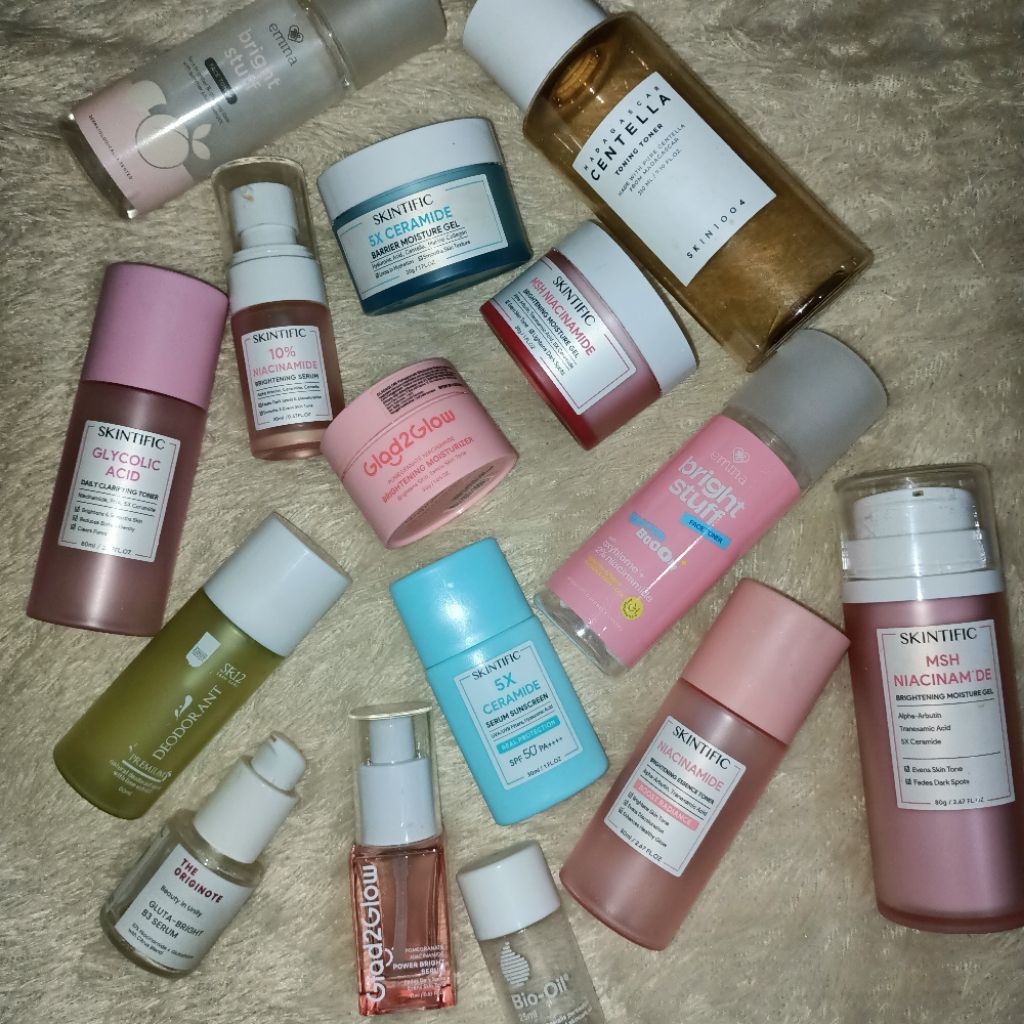Botol Kosong Bekas Skincare/Botol Parfum Kosong