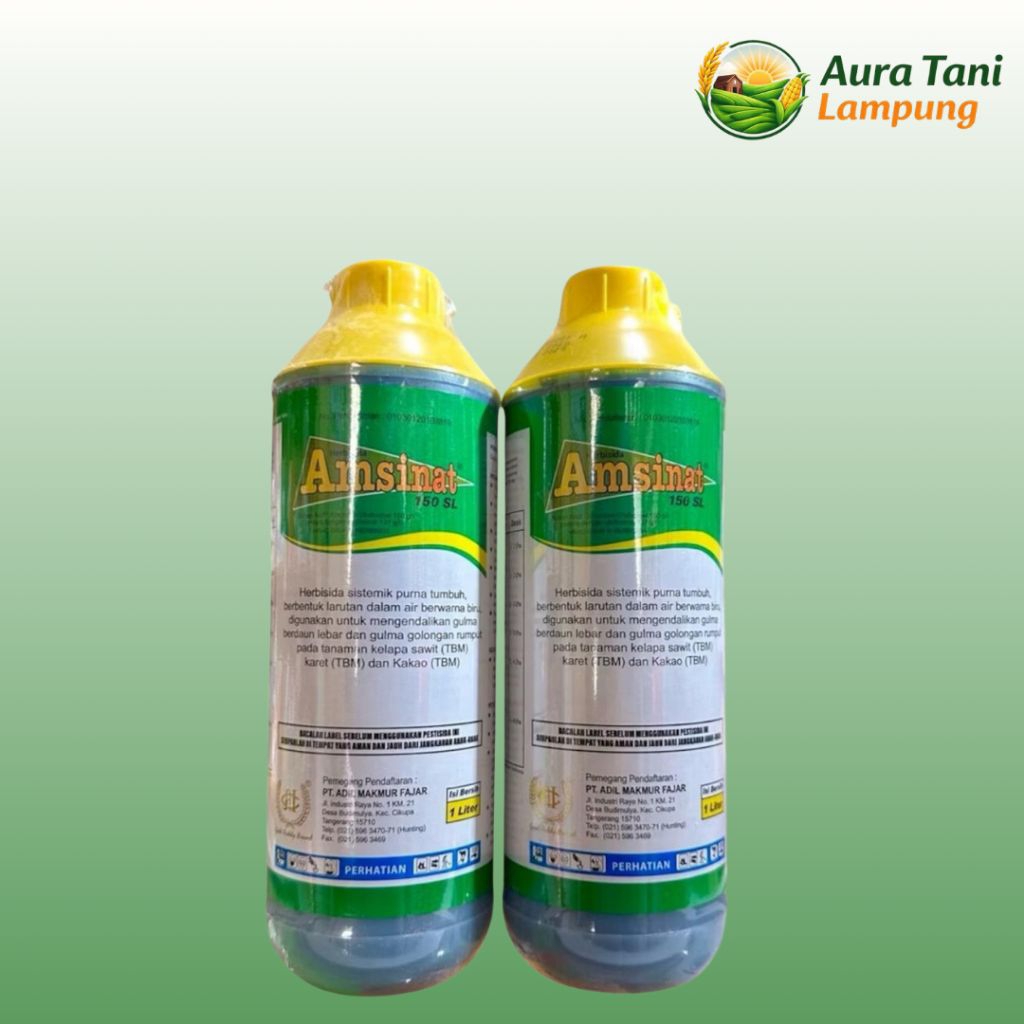 AMSINAT 150SL 1 L - Herbisida Amsinat Pembasmi Rumput Membandel