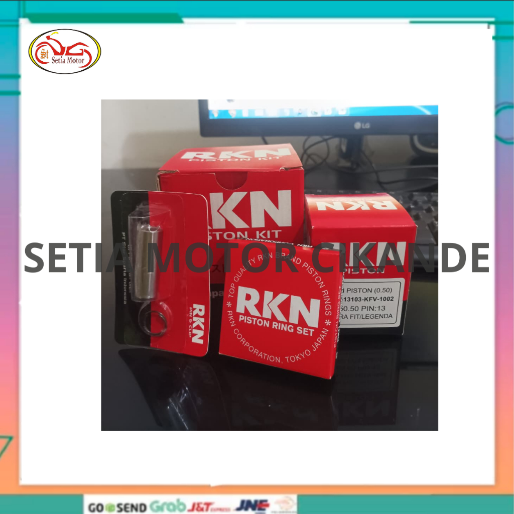 Piston Kit Supra X 125 Helm In (0.50) RKN