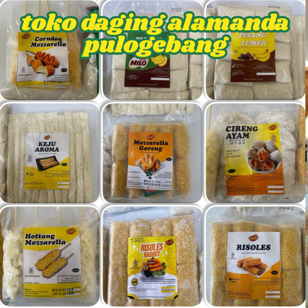Niso food produk piscok lumer corndog cireng mozarella goreng dll