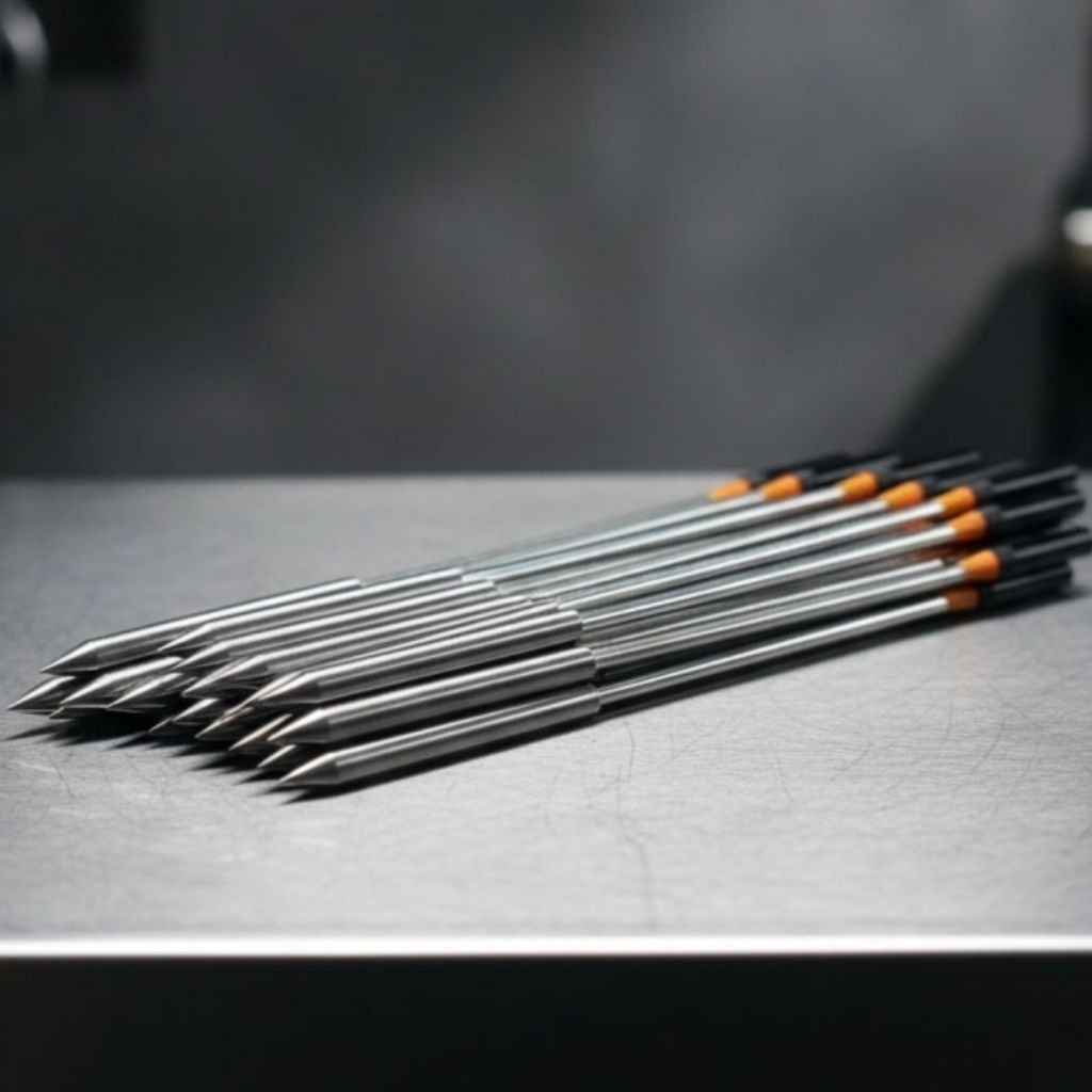 (Isi 10 Biji)  Mata Panah Ikan 4mm Paser Ikan 8cm Logam