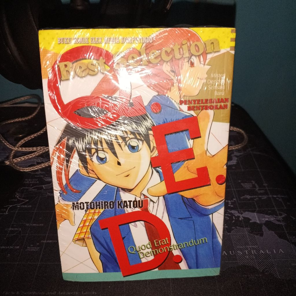 komik Q.E.D QED best selection segel
