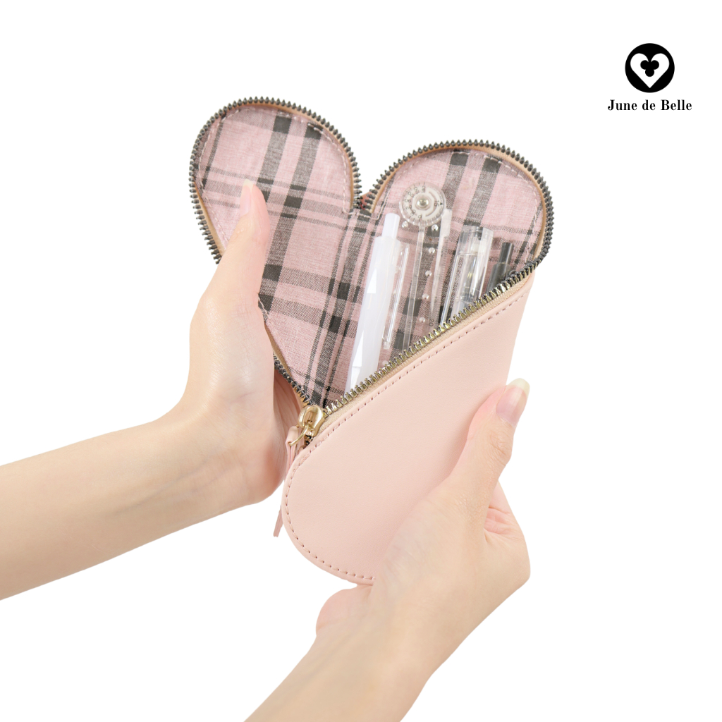 [ June de Belle ] Compact Pencil Case, Sweet June