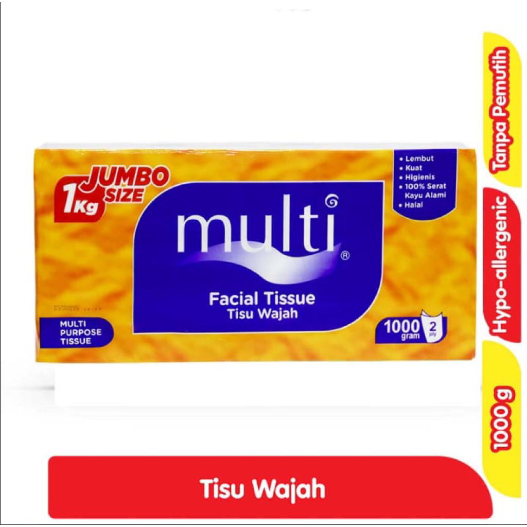 Multi tisu wajah 1000g