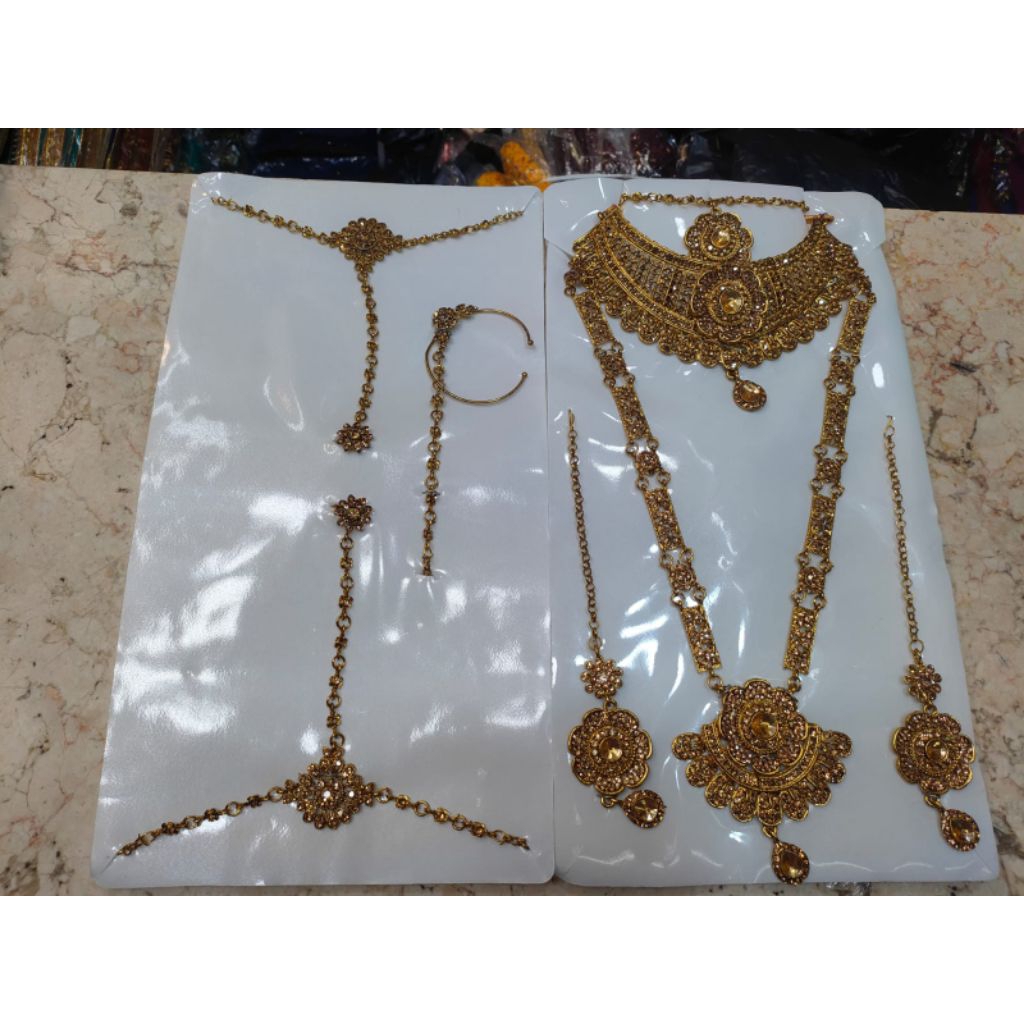 Kalung Pengantin India – Aksesoris India Set Lengkap
