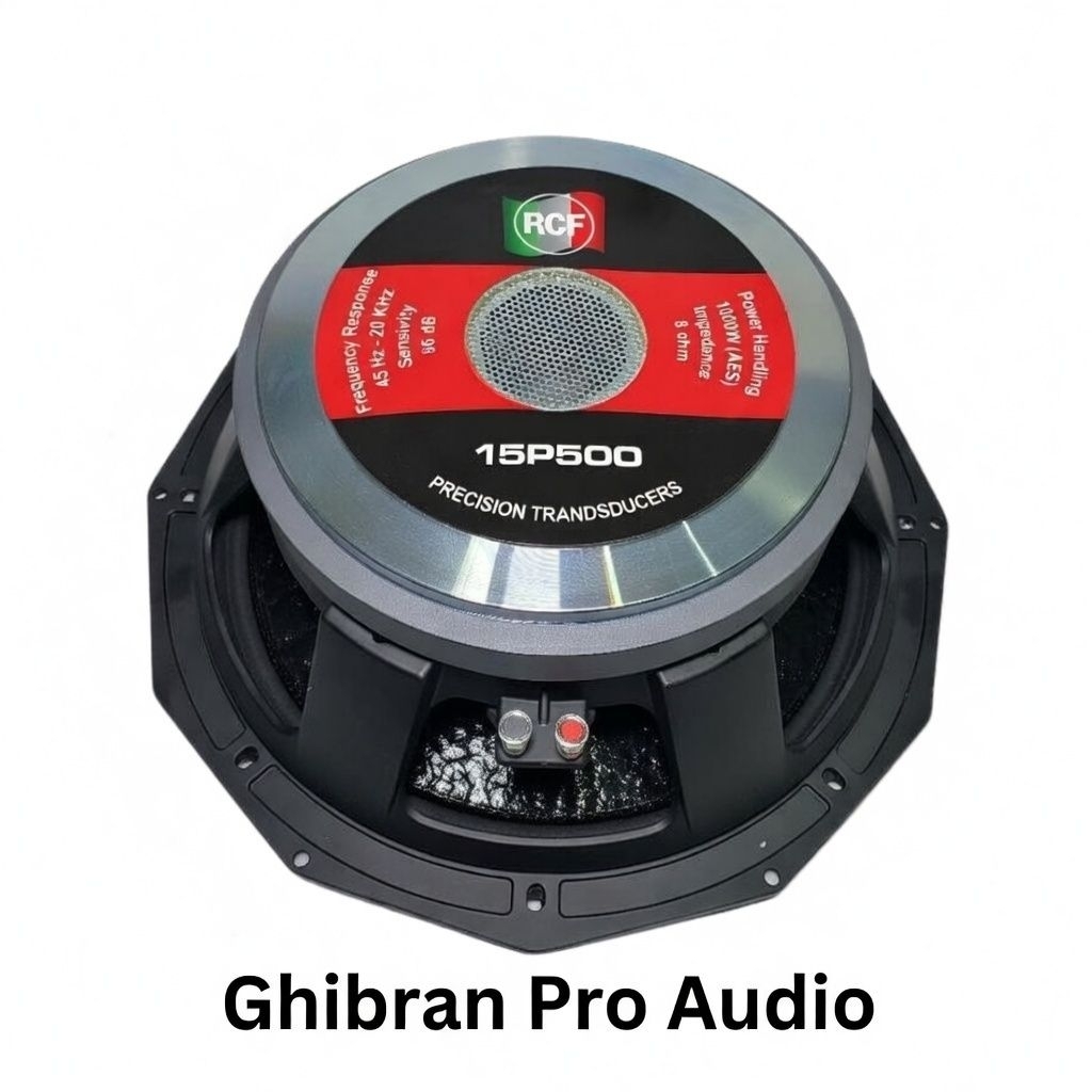 Speaker Komponen RCF 15P500 New 15 Inch | VC 4.5 Inch | Sub Low Kulit Jeruk Original Italy