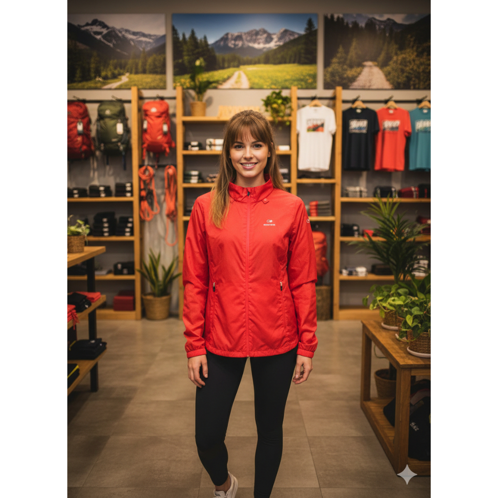 Eider Running Packable Softshel Pink
