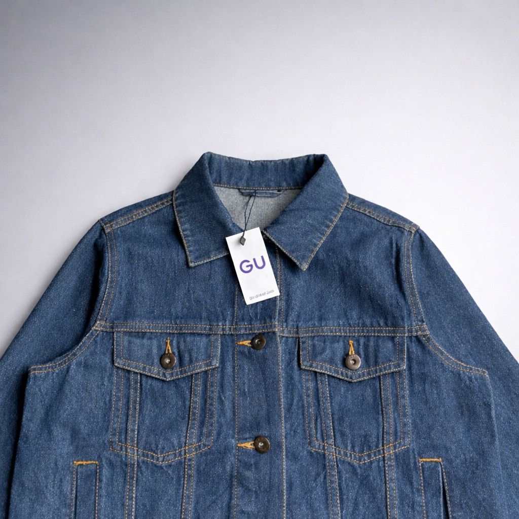 jacket denim gu