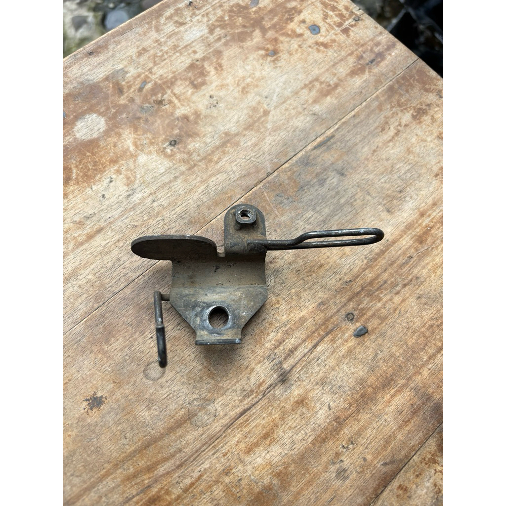 breket knalpot kawasaki ninja rr original copotan