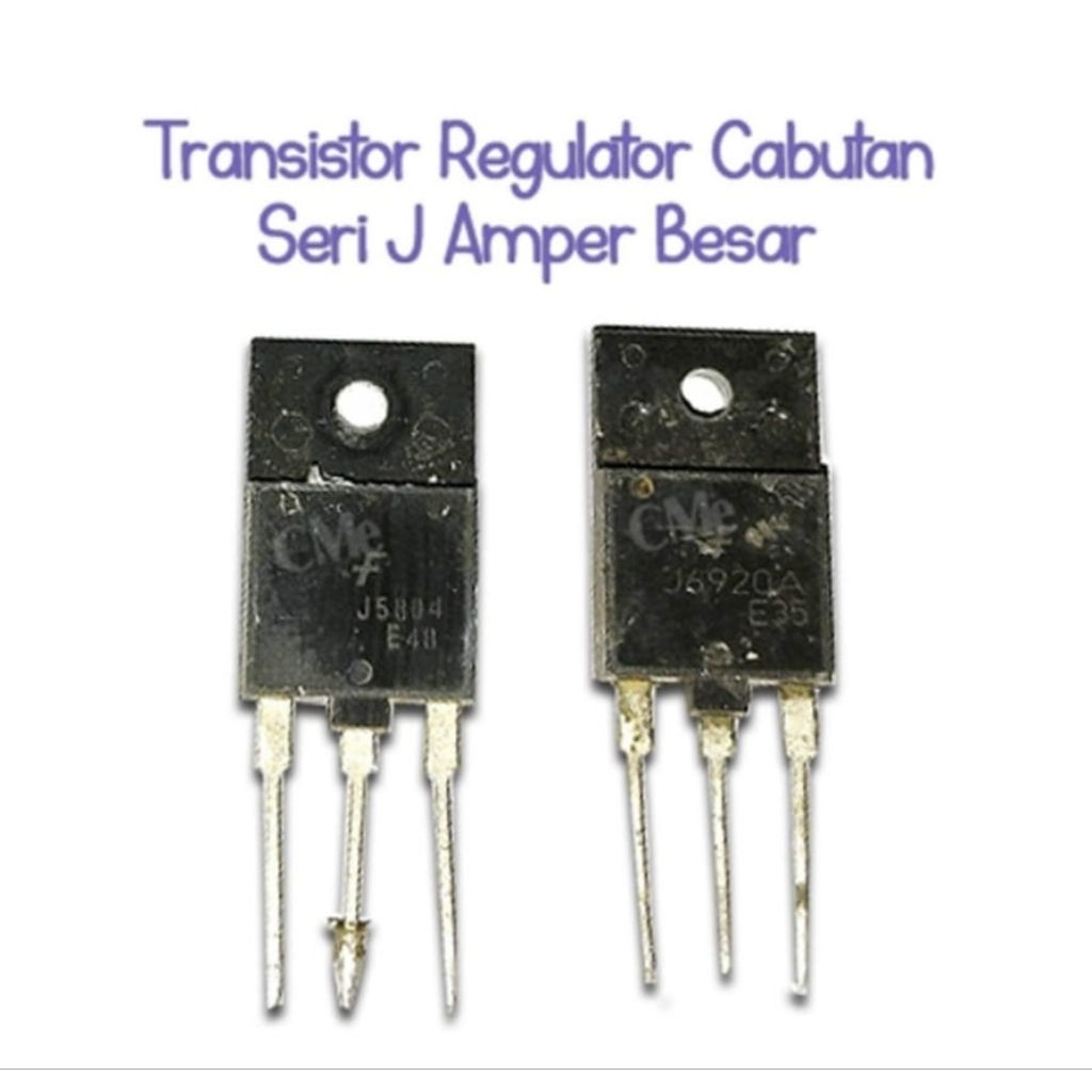 TR REG Cabutan Seri J Amper Besar / Transistor Regulator AC Matik Copotan ORI Original Asli / J6812 