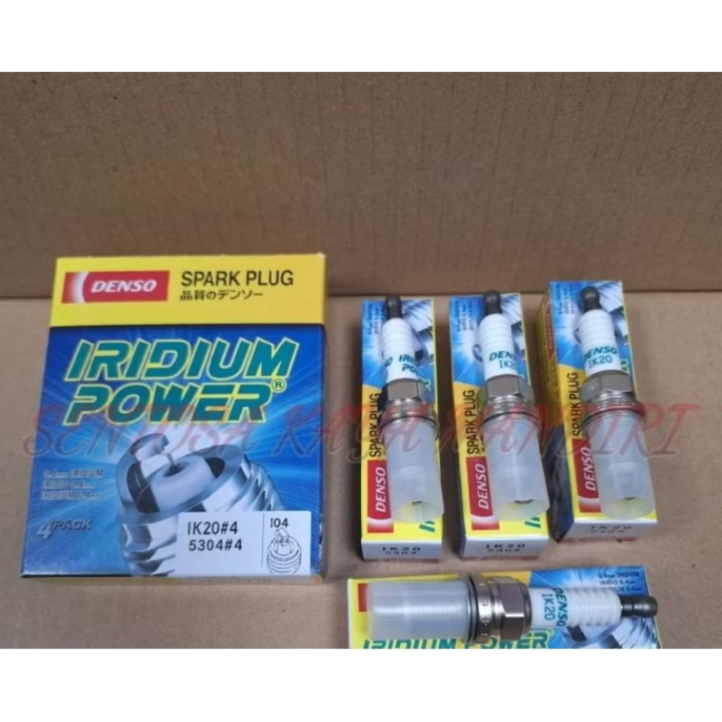 BUSI IRIDIUM DENSO 4PCS MOBIL TOYOTA AVANZA NON VVTI 2004-2006 XENIA NON VVTI