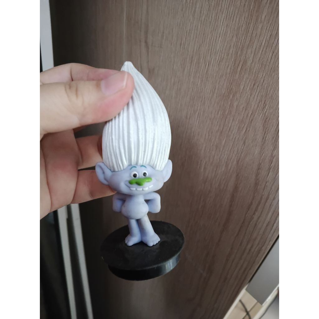 topper xxi trolls action figure second preloved toys mainan