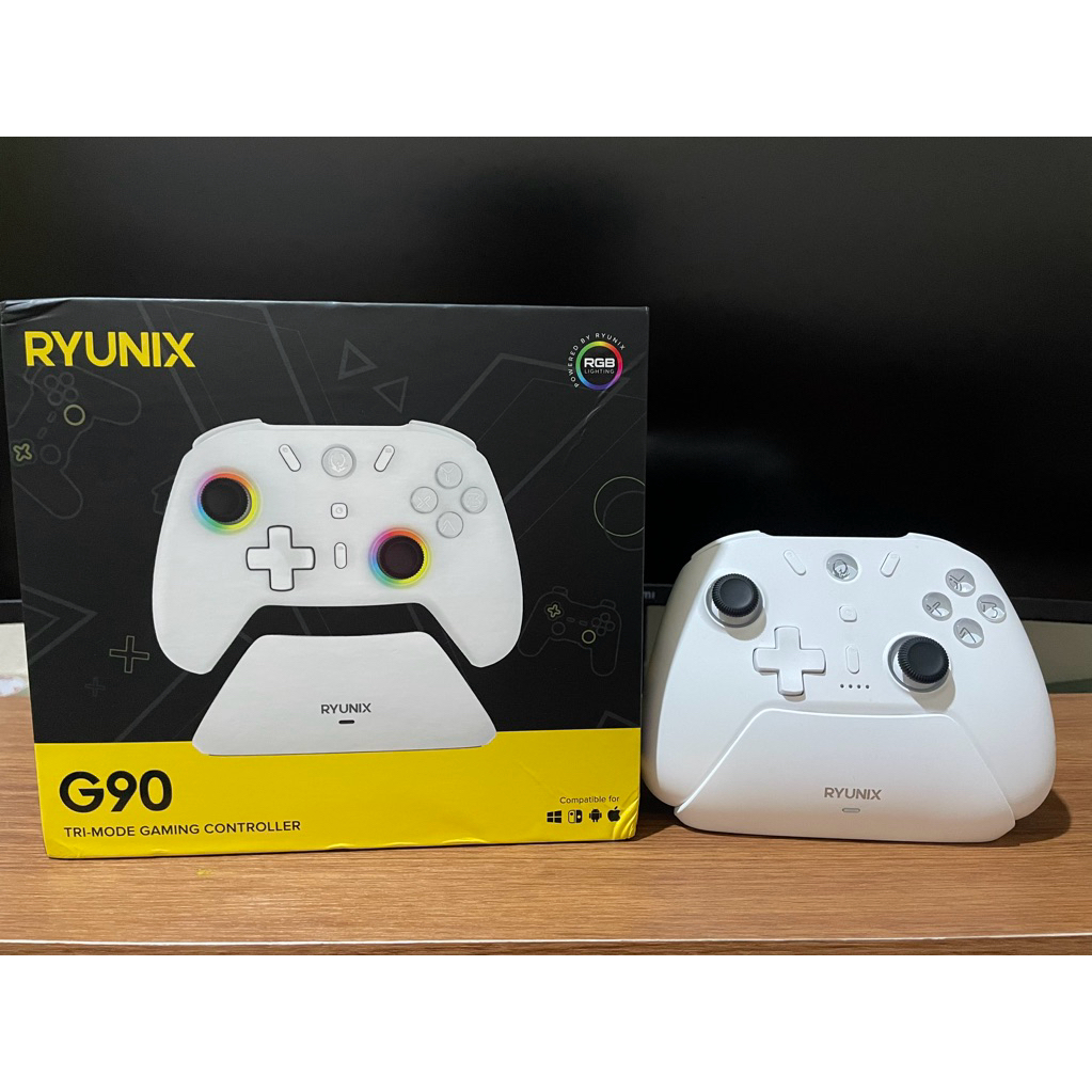 Gamepad Sades Ryunix G90 White