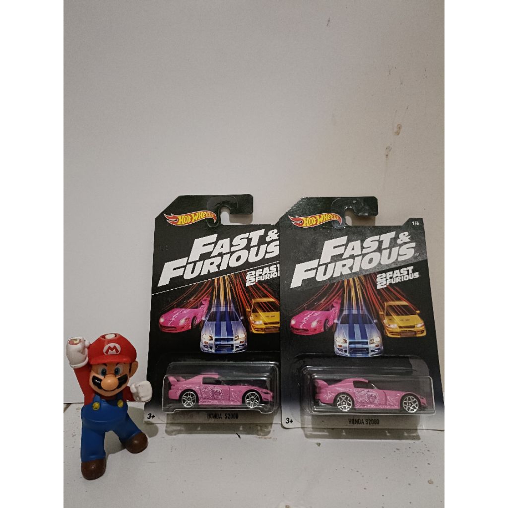 hotwheels Honda s2000 fast and furious pink