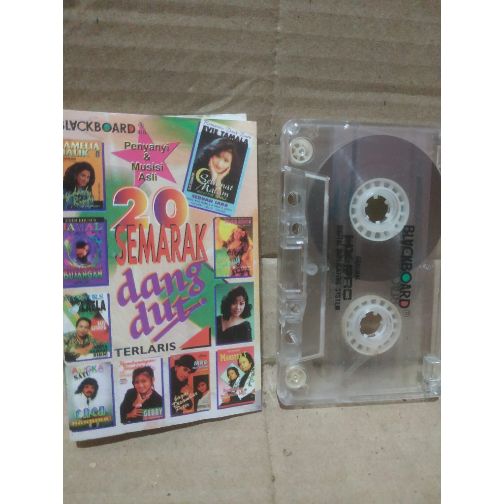 Kaset Pita 20 Semarak Dangdut Terlaris