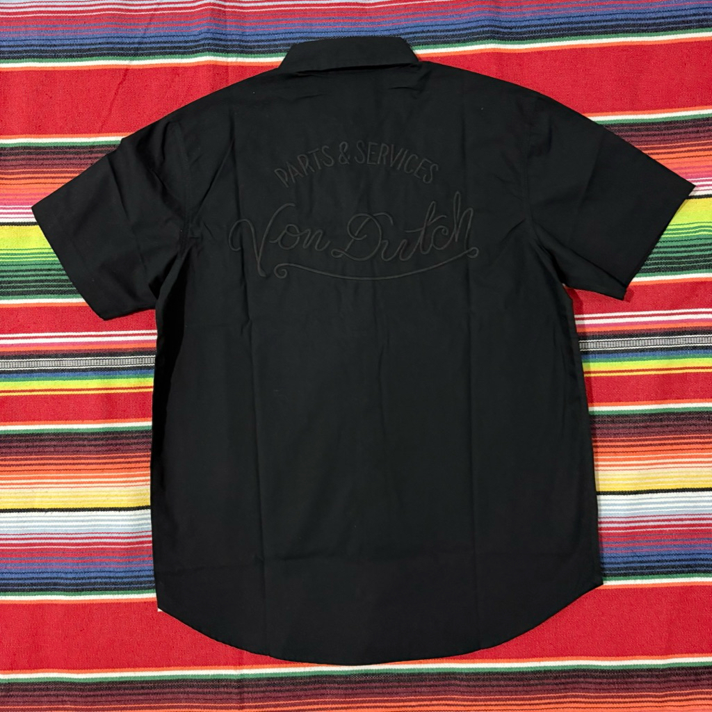 WORKSHIRT - VON DUTCH - BLACK