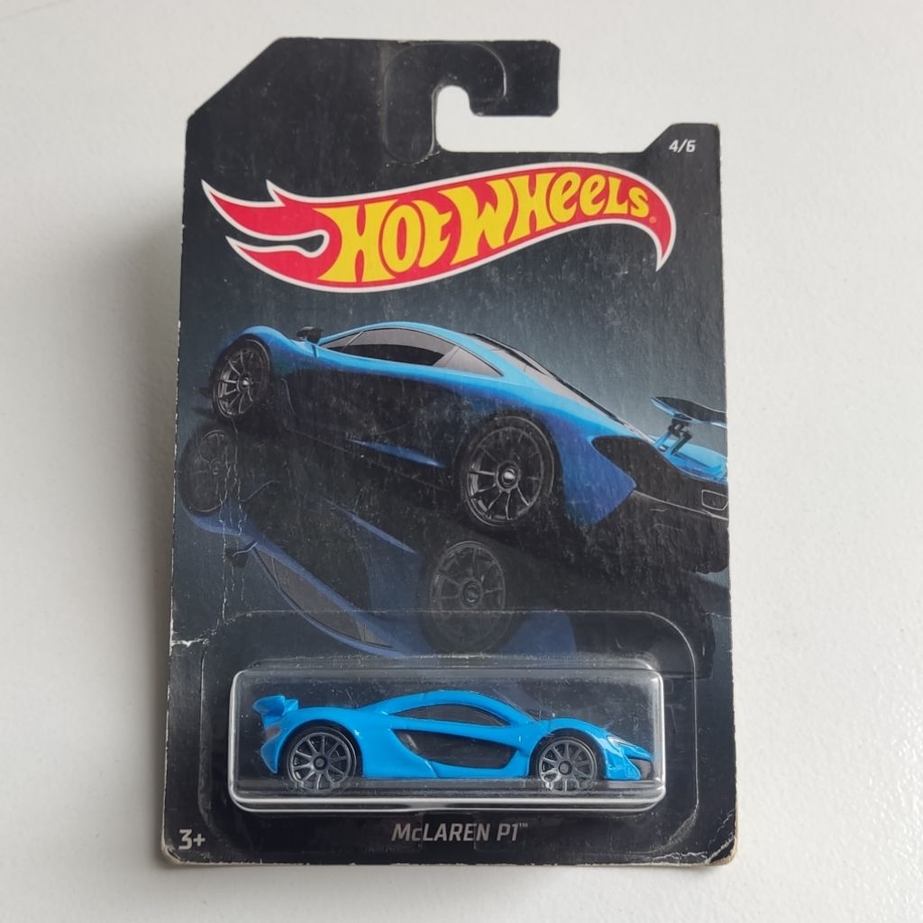 Hot Wheels Exotic Walmart Series 2020 McLaren P1 Blue - HW SERIES
