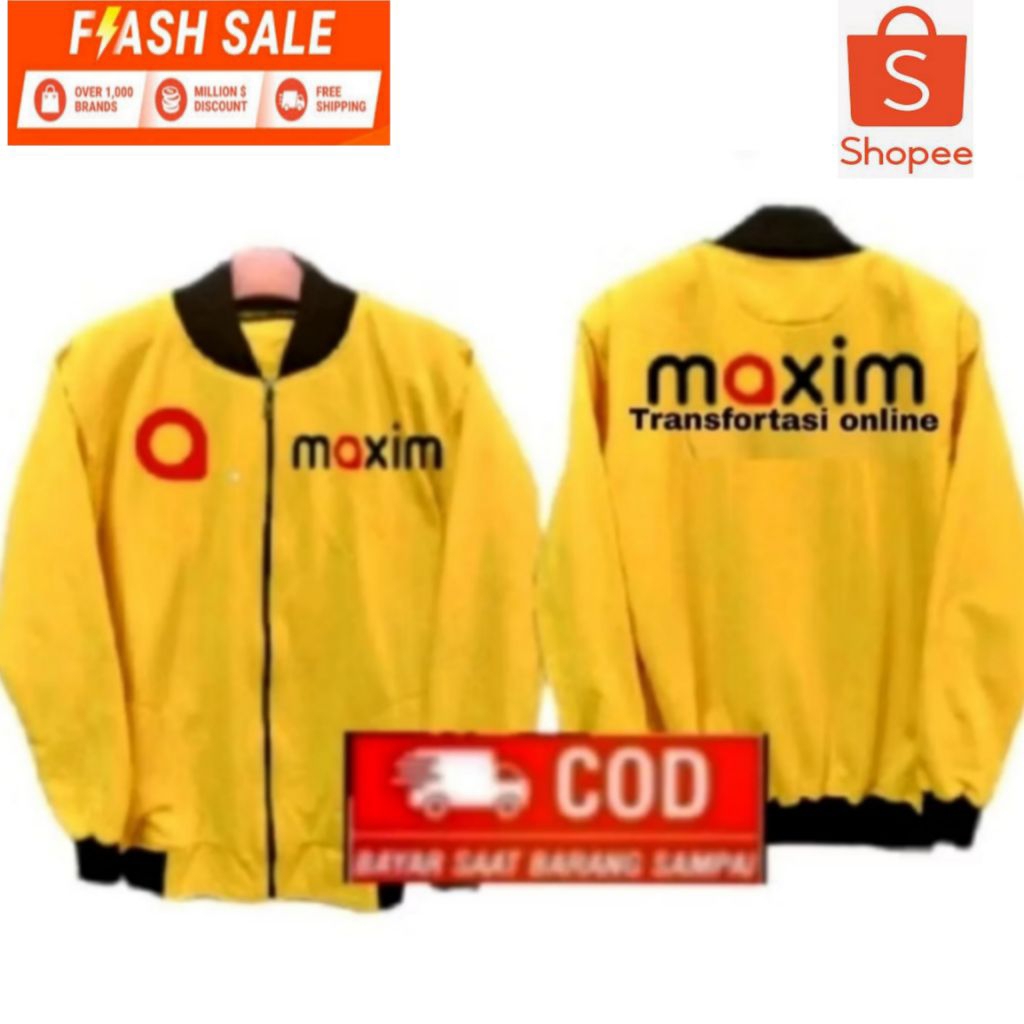 driver Maxim varsity kuning driver transfortasi online Maxim terbaru