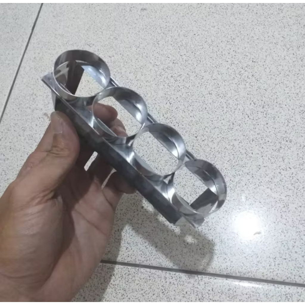 Cetakan Kueh Nastar Bentuk Bulat / Ring Set4 Cetakan Kastengel Gagang Plastik