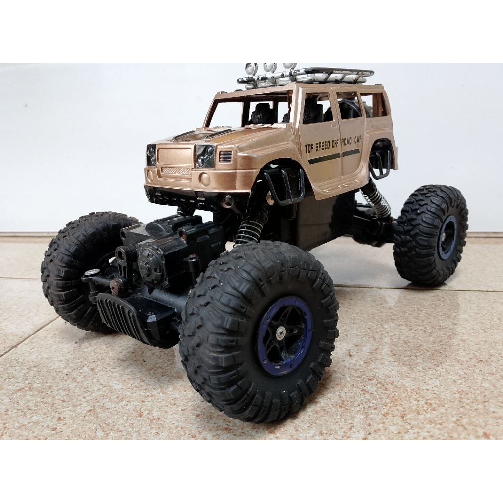 rc offroad 4wd skala 1:16/1:18 tanpa PCB remot dan batrai || Growrace Rc