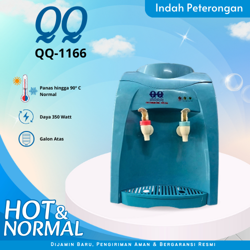 Dispenser QQ 1166/Dispenser murah hot & normal/indah elektronik jombang