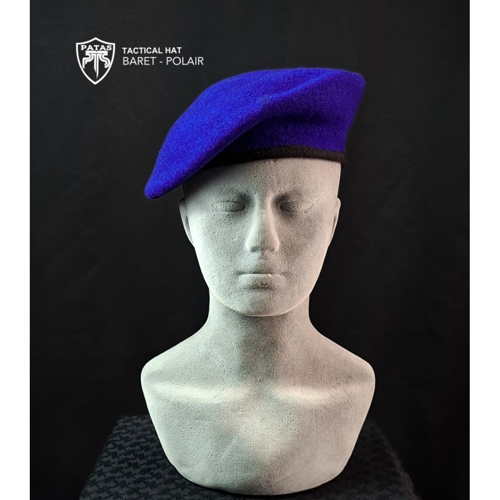 PATAS MAKASSAR- Baret POLAIR Camel Super Woll