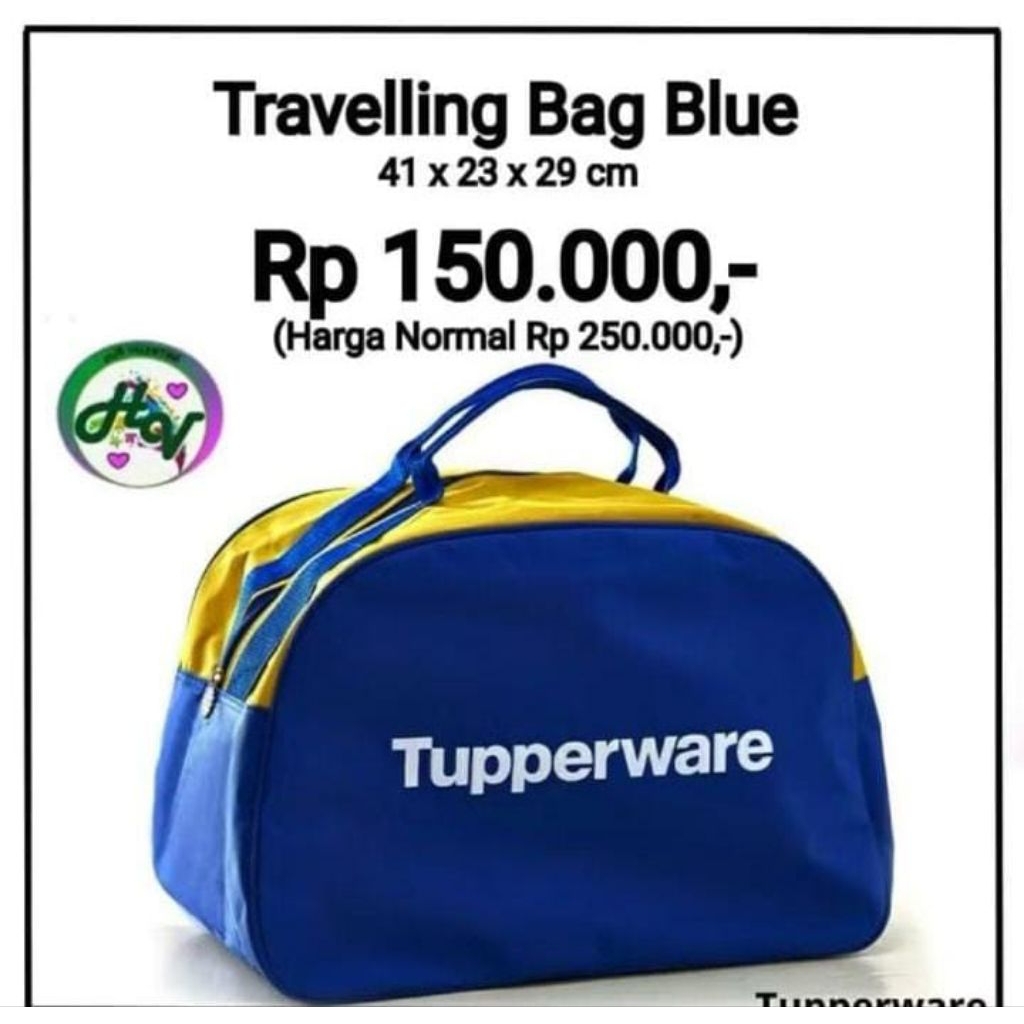 Tupperware Travel Bag original-Tas piknik ukuran jumbo