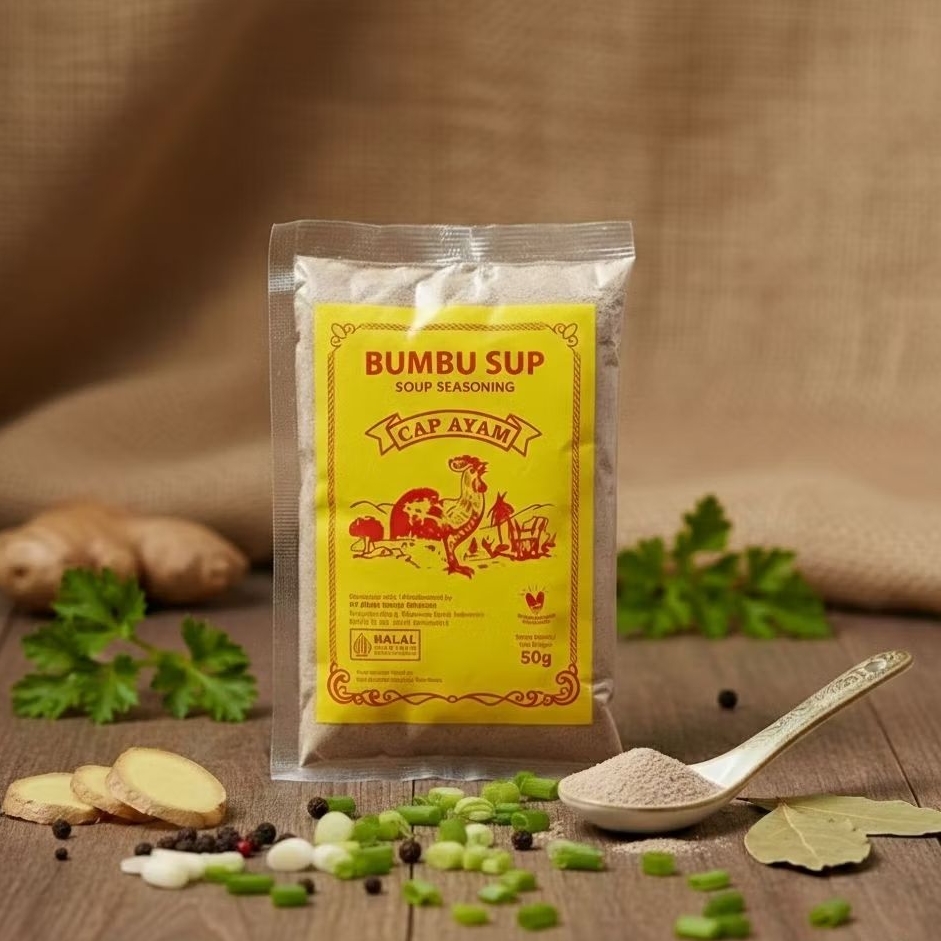 Bumbu Sup/Miso Cap Ayam Abro Sumbar 50gr